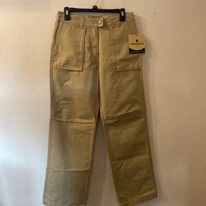 NWT Woolrich khaki pants size 6